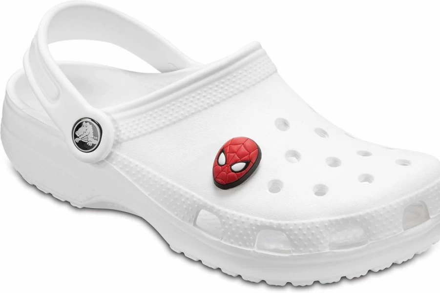 Crocs Unisex-Adult Jibbitz Shoe Charms - Marvel Superhero Designs for Men, Women, Boys & Girls - Customizable Shoe Accessories