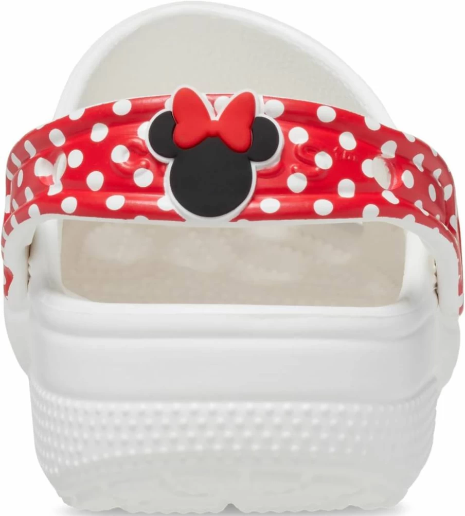 Crocs Kids' Disney Mickey & Minnie Mouse Clog Shoes - Unisex Child Comfortable Slip-On Water Sandals