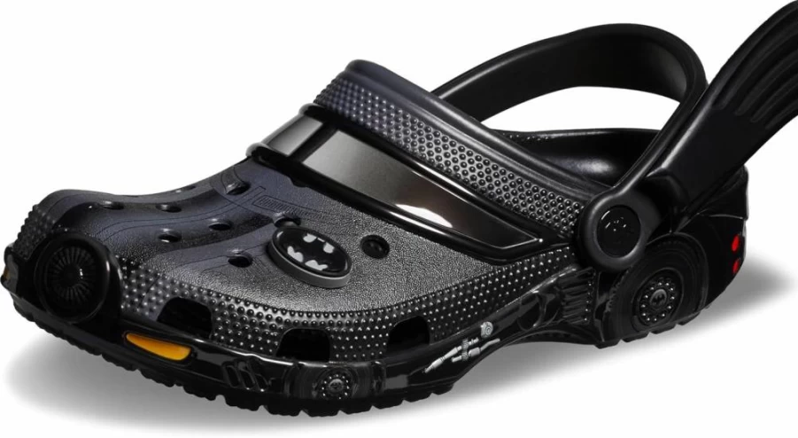 Crocs Unisex-Adult Classic Clogs | Batman Batmobile Design | Comfortable Slip-On Shoes for Men & Women