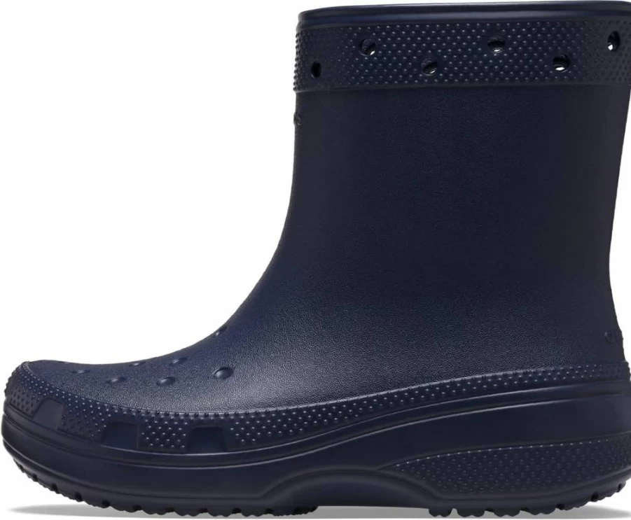 Crocs Unisex Classic Boot Waterproof Rain Boots for Men and Women