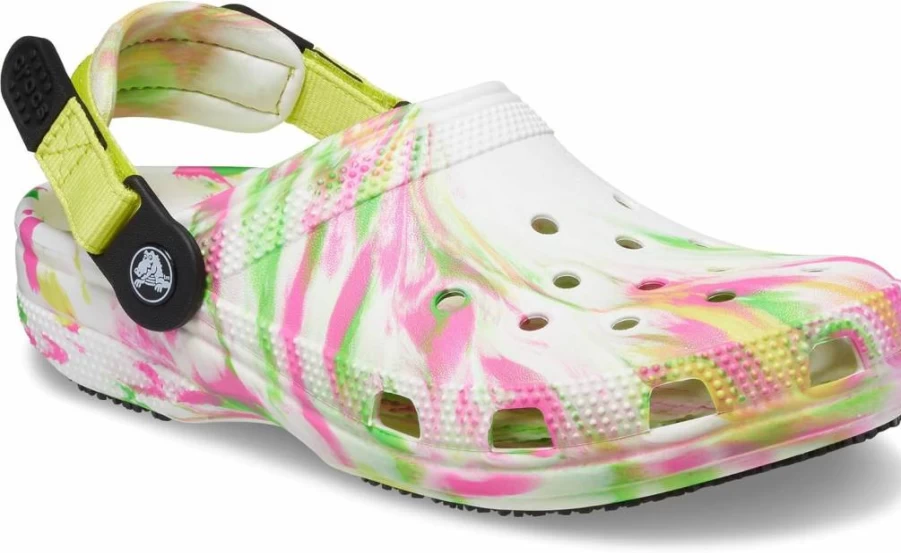 Crocs Unisex Classic Clogs Slip-Resistant Comfortable Adjustable Waterproof Shoes
