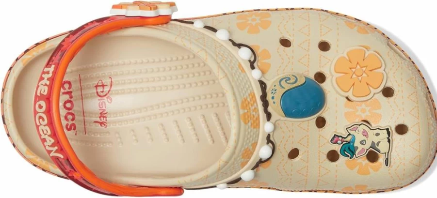 Crocs Kids Disney Moana Classic Clogs - Unisex Toddler & Child Water Shoes
