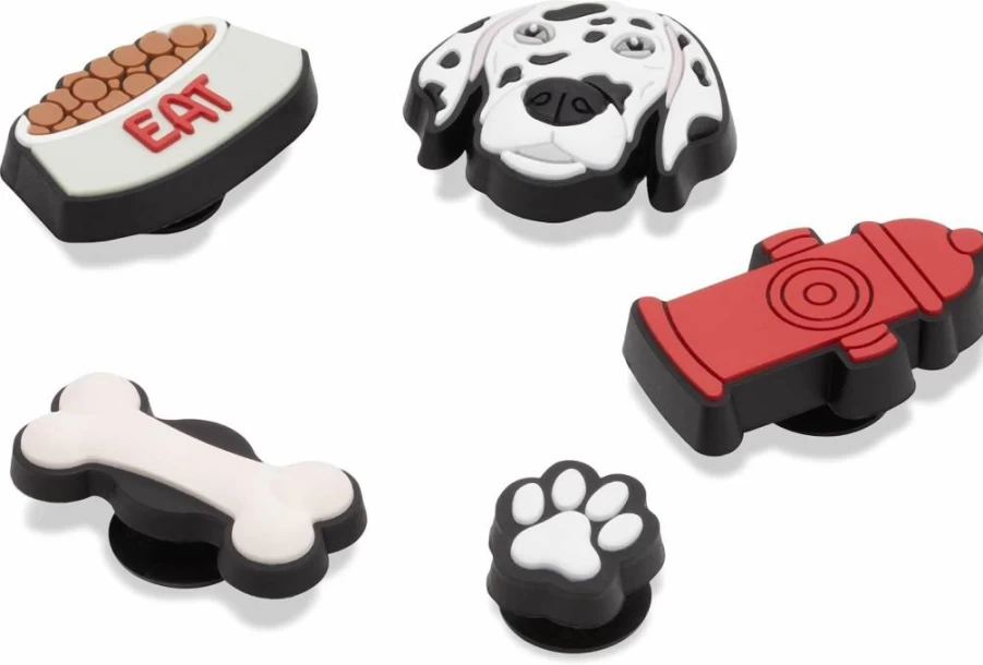 Crocs Jibbitz Animal Shoe Charms 5-Pack for Crocs Clogs | Fun & Customizable Accessories