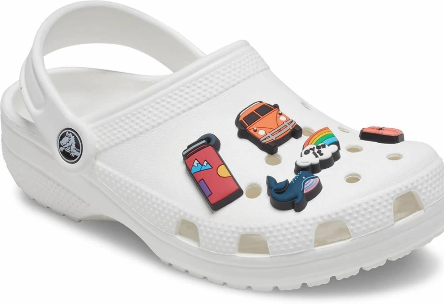 Crocs Jibbitz Shoe Charms - 10-Pack Decorative Clips for Crocs Shoes | Official Crocs Accessories