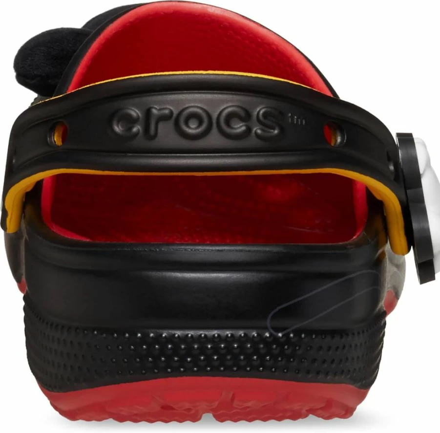 Crocs Disney Mickey Mouse Classic Clog for Adults - Unisex Comfortable Slip-On Shoes