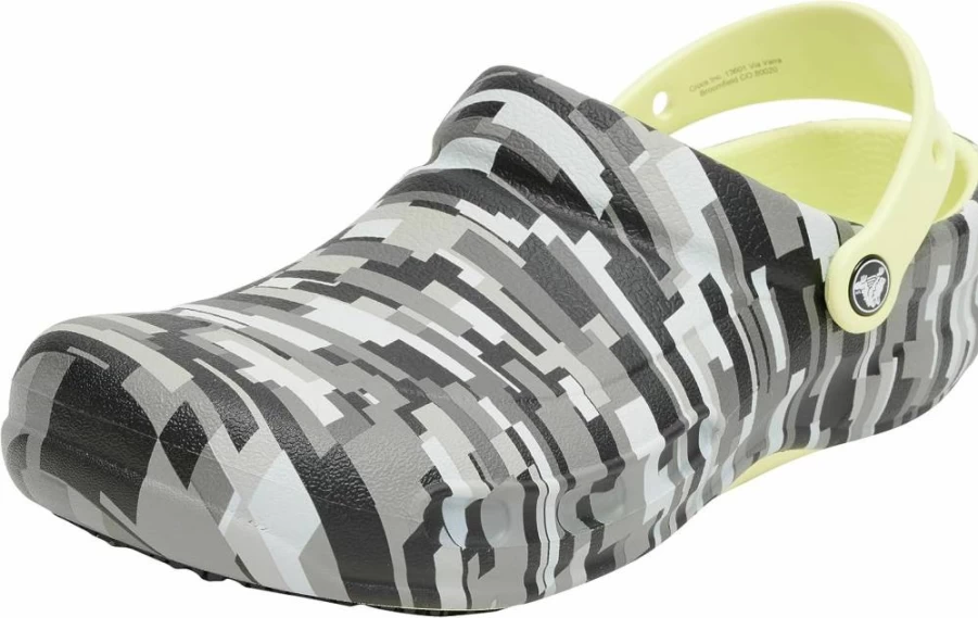 Crocs Men's On The Clock Slip-Resistant Work Sneakers | Non-Slip Comfort Shoes for Professionals