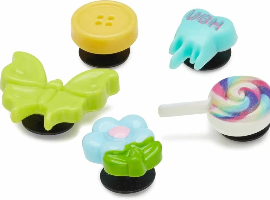 Crocs Jibbitz Charms Multi-Pack for Shoes - Fun & Colorful Decorations for Teens & Kids - Unisex Shoe Accessories