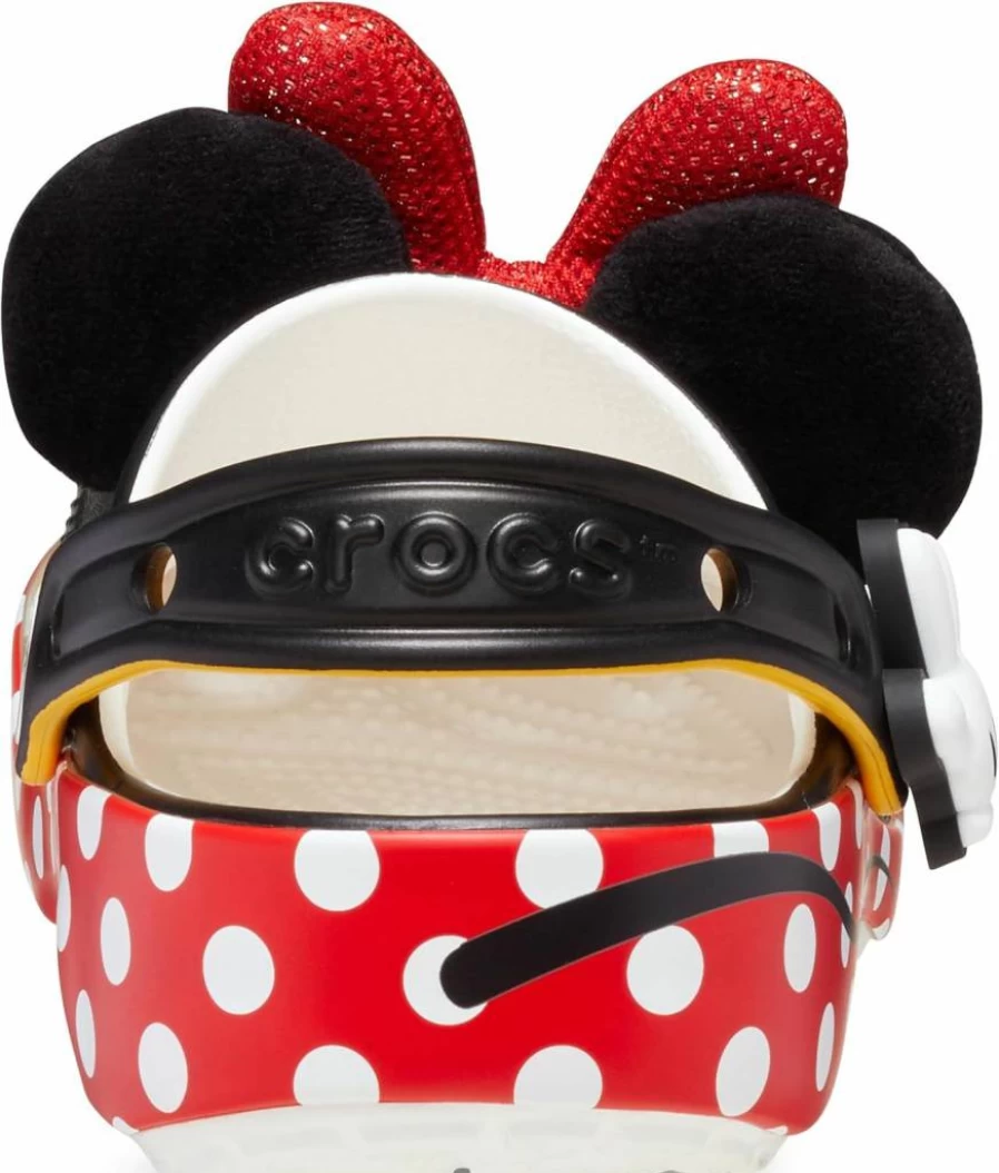 Crocs Kids' Disney Mickey & Minnie Mouse Clogs - Unisex Child Comfortable Slip-On Shoes