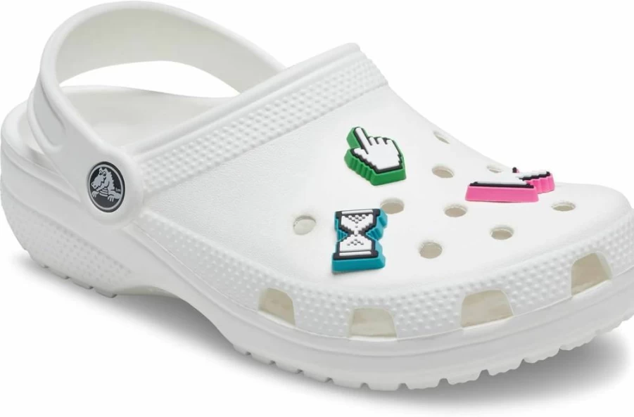 Crocs Jibbitz Charms Pack - Colorful Shoe & Sandal Accessories | Synthetic Material Decorations