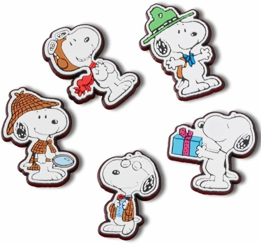 Crocs Jibbitz Shoe Charms 3-Pack | Fun Character Decorations for Crocs Shoes