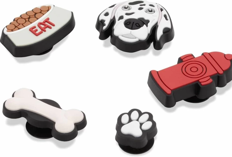 Crocs Jibbitz Shoe Charms 5-Pack - Animal Themed Decorations for Crocs Shoes