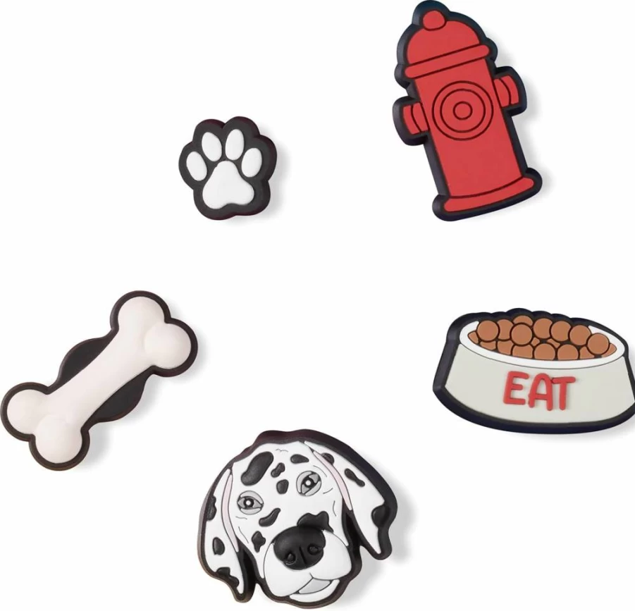 Crocs Jibbitz Shoe Charms 5-Pack - Animal Themed Decorations for Crocs Shoes