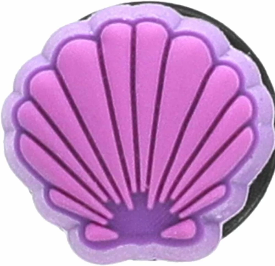 Crocs Jibbitz Shoe Charms - Seashell Decorations for Crocs Shoes | Small Size Vacation-Themed Jibbitz