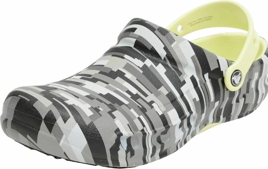 Crocs Men's On The Clock Slip-Resistant Work Sneakers | Non-Slip Comfort Shoes for Professionals