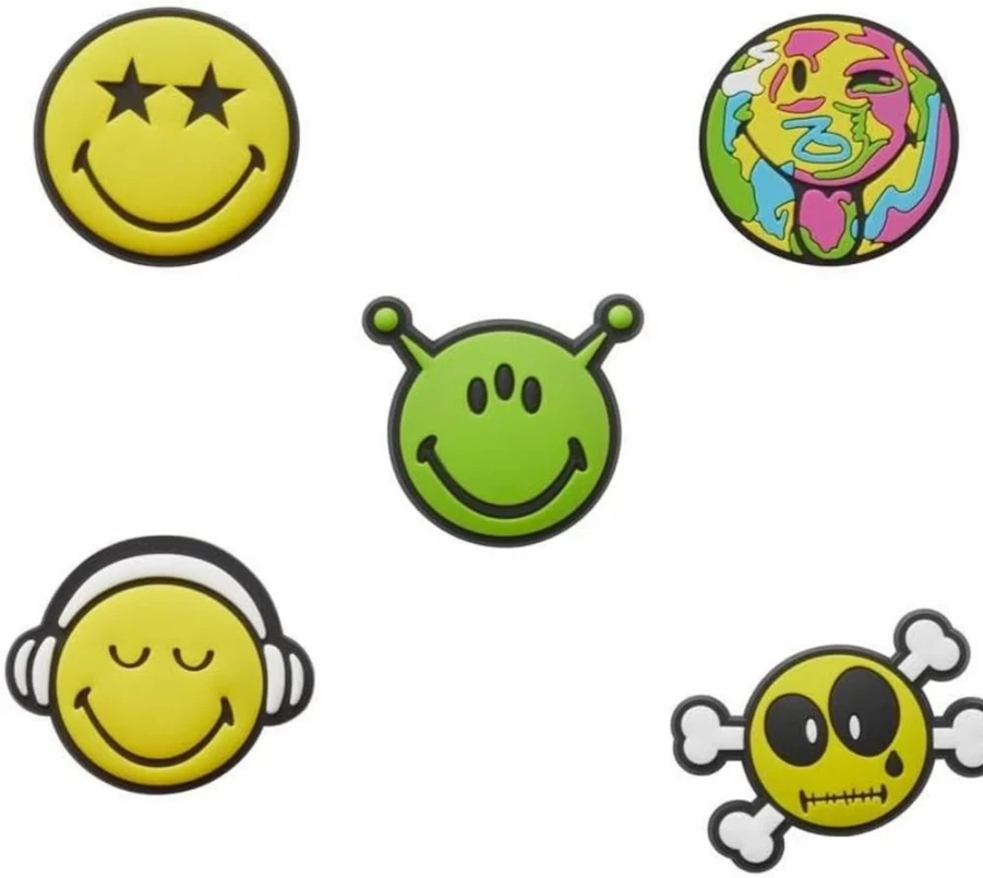 Crocs Unisex Adult Jibbitz Shoe Charms | Decorative Icon Pack for Crocs Shoes