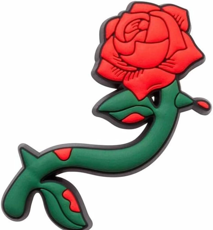 Crocs Unisex Jibbitz Shoe Charms - Nature & Flower Designs for Customizing Crocs Shoes