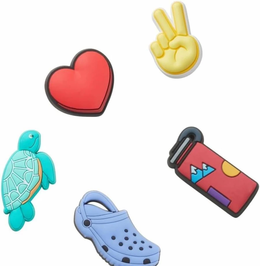 Crocs Jibbitz Shoe Charms 3-Pack | Decorative Clips for Crocs Shoes | Official Crocs Accessories