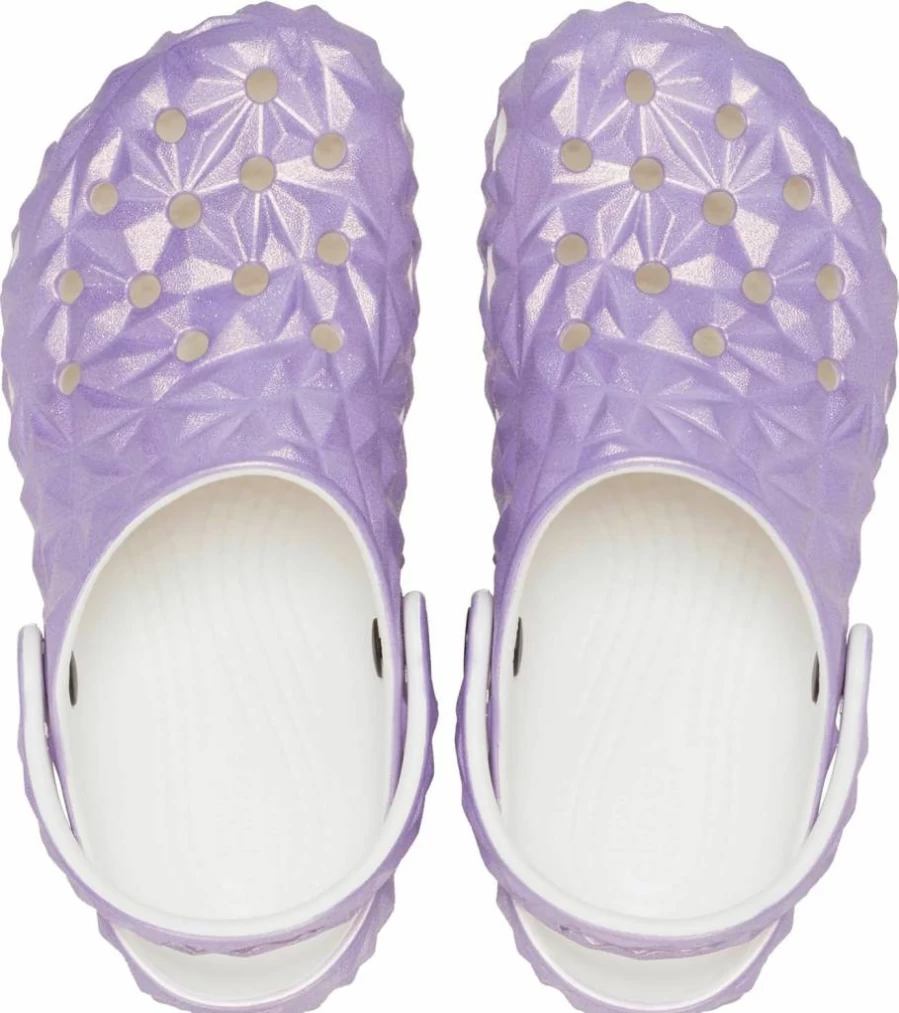 Crocs Kids Classic Geometric Clogs - Unisex Children's Comfortable Slip-On Shoes
