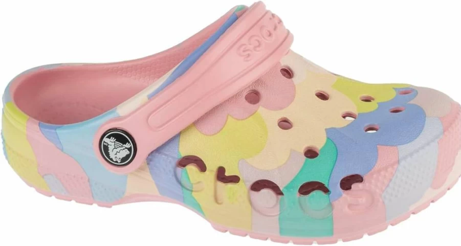 Crocs Kids Hello Kitty Classic Clog - Unisex Children's Lightweight Slip-On Shoes