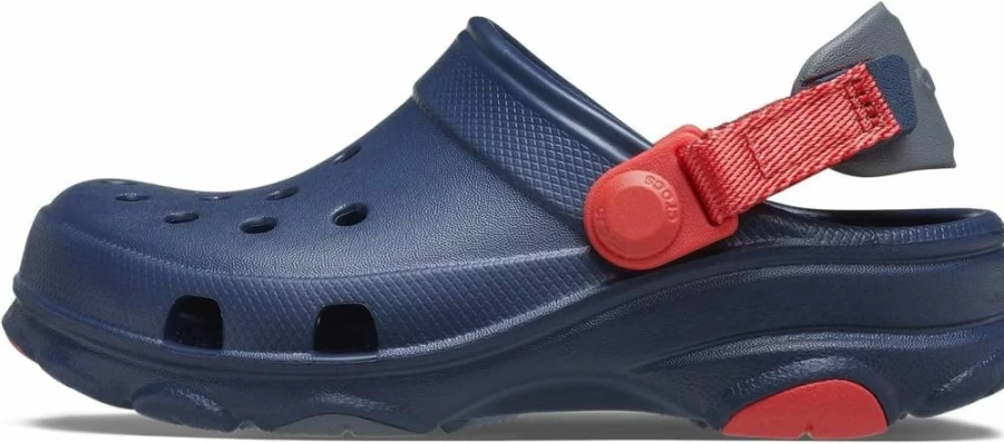 Crocs Kids' Adjustable Heel Strap All-Terrain Clogs for Boys & Girls