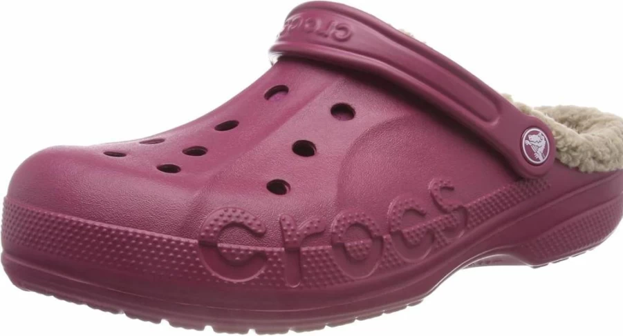 Crocs Unisex-Adult Baya Lined Clog | Comfortable Slip-Resistant Winter Clogs for Men & Women