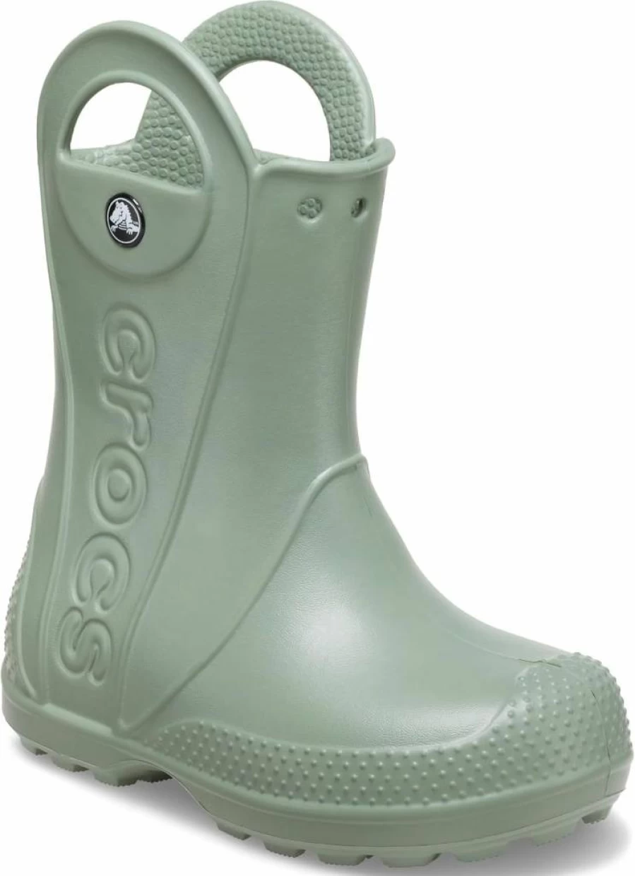 Crocs Kids' Handle It Rain Boots for Boys and Girls - Waterproof Unisex Children's Boots