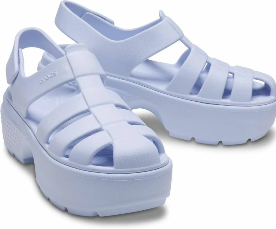 Crocs Unisex-Adult Heeled Fisherman Sandal with Comfortable Stomp Design
