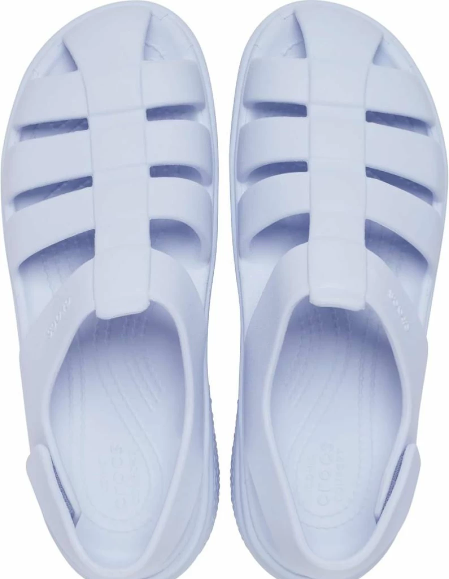 Crocs Unisex-Adult Heeled Fisherman Sandal with Comfortable Stomp Design