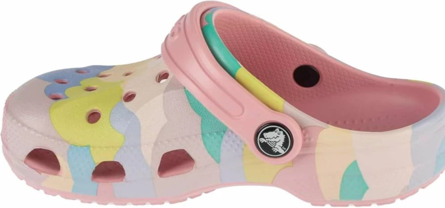 Crocs Kids Hello Kitty Classic Clog - Unisex Children's Lightweight Slip-On Shoes