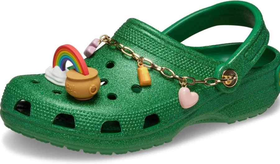 Crocs Unisex Classic Lucky Charms Clogs - Comfortable Slip-On Shoes for Men & Women