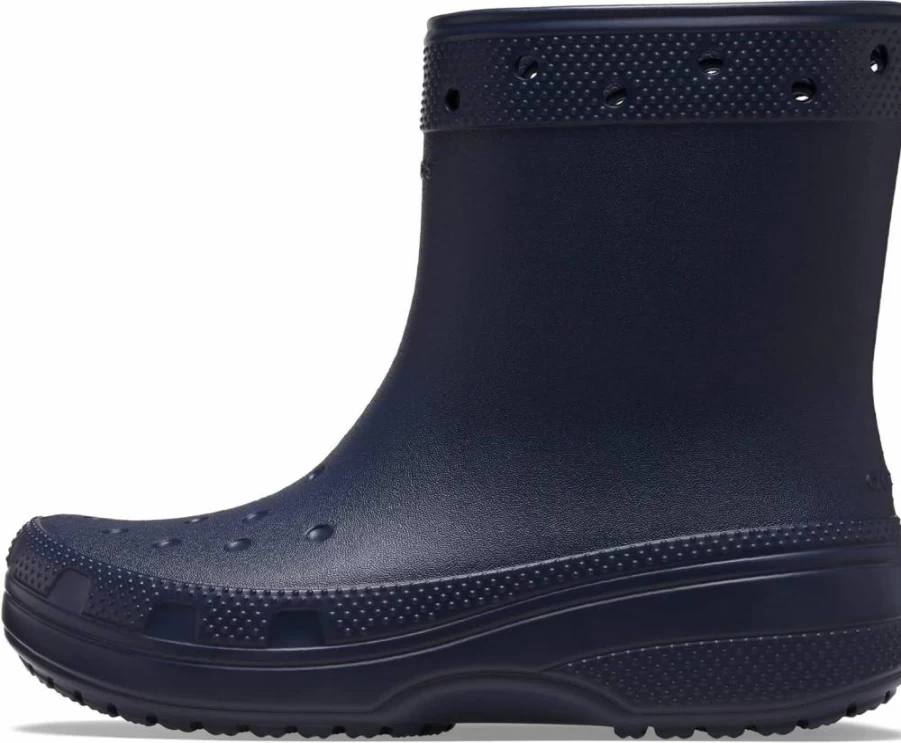 Crocs Unisex Classic Boot Waterproof Rain Boots for Men & Women