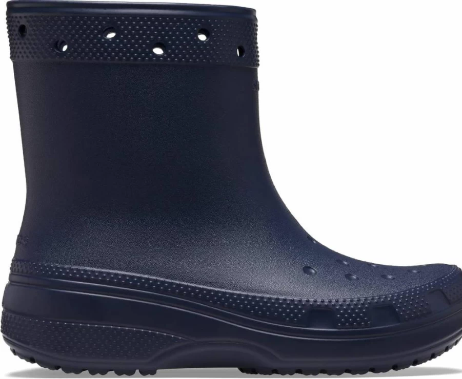 Crocs Unisex Classic Boot Waterproof Rain Boots for Men & Women
