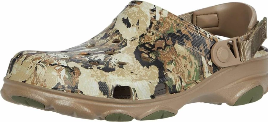 Crocs Unisex-Adult All-Terrain Camo Clog - Waterproof Comfortable Outdoor Shoes for Men & Women