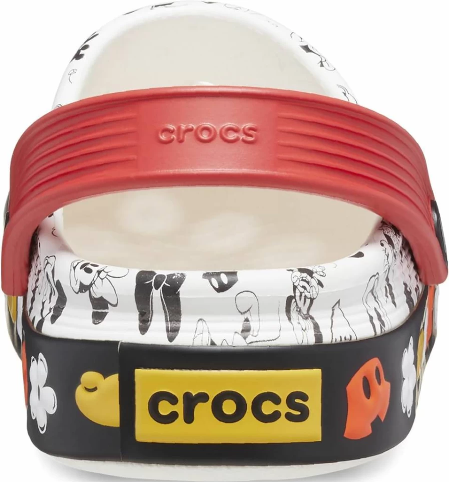 Crocs Kids Mickey Mouse Off Court Clogs - Unisex Children's Lightweight Slip-On Shoes