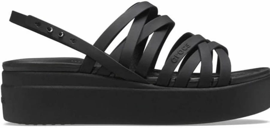 Crocs Brooklyn Low Wedge Sandals with Adjustable Straps for Comfort and Style