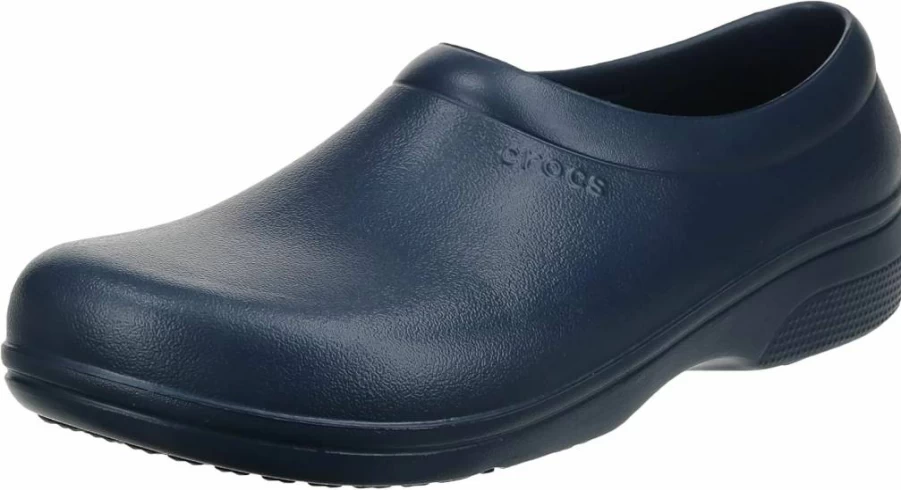 Crocs Unisex-Adult On The Clock Slip-Resistant Work Clogs for Comfort & Safety