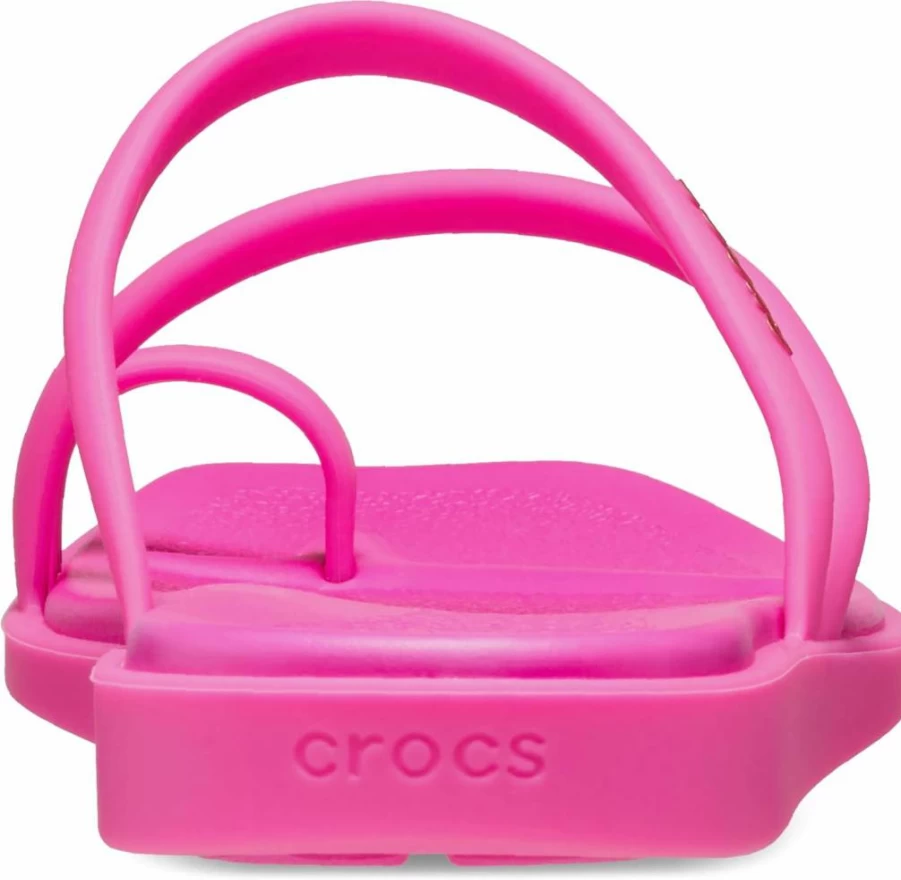 Crocs Women's Miami Toe Loop Sandals - Comfortable Flat Summer Slide Sandals for Women