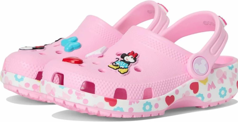 Crocs Disney Mickey & Minnie Mouse Clogs for Toddler, Little Kid & Big Kid | Official Licensed Footwear