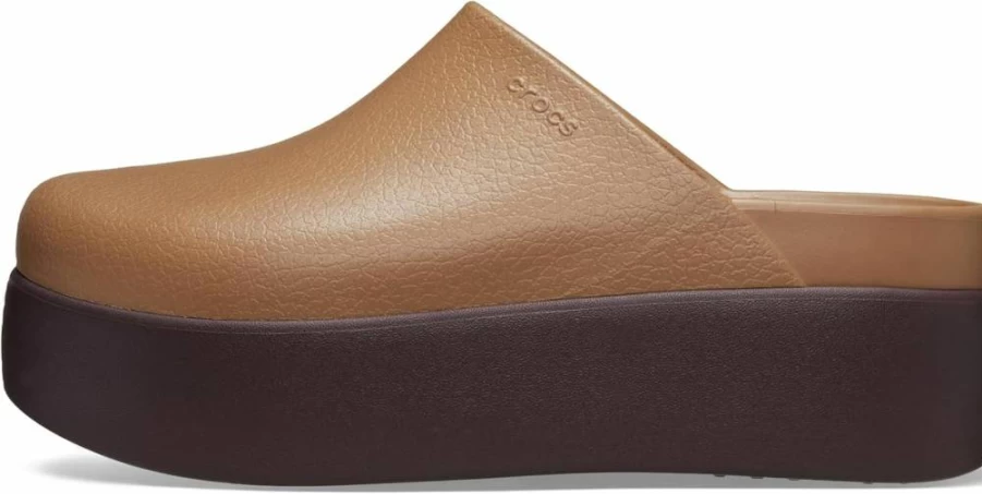 Crocs Women's Dylan Platform Clog | Comfortable Mule Shoes for Women | Slip-Resistant & Lightweight