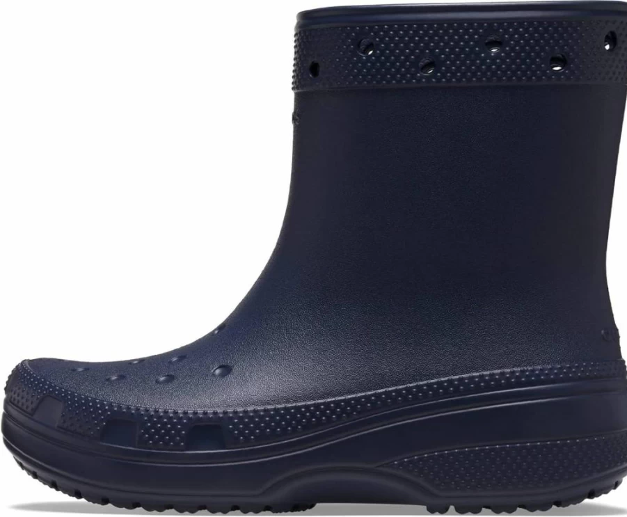 Crocs Unisex Classic Boot Waterproof Rain Boots for Men & Women