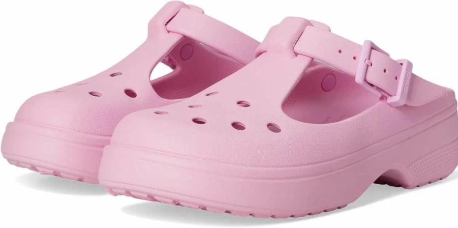 Crocs Unisex Classic Mary Jane Clogs - Comfortable Slip-Resistant Slip-On Shoes for Men & Women