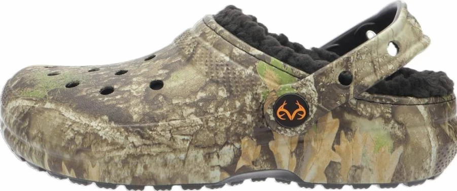Crocs Unisex Kids Classic Realtree Camo Clog - Lightweight Comfortable Slip-On Water Shoes