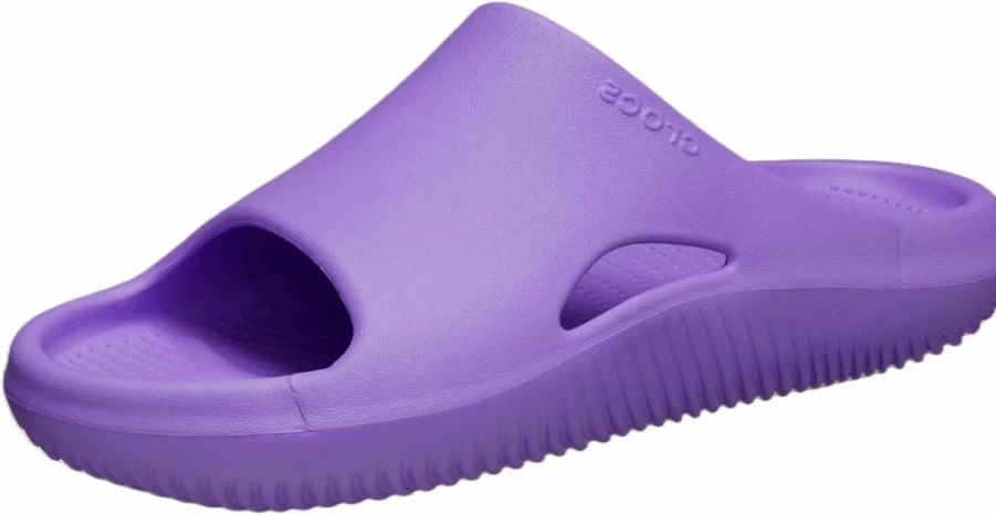 Crocs Unisex-Adult Mellow Recovery Slides Comfortable Lightweight Sandals for Men and Women