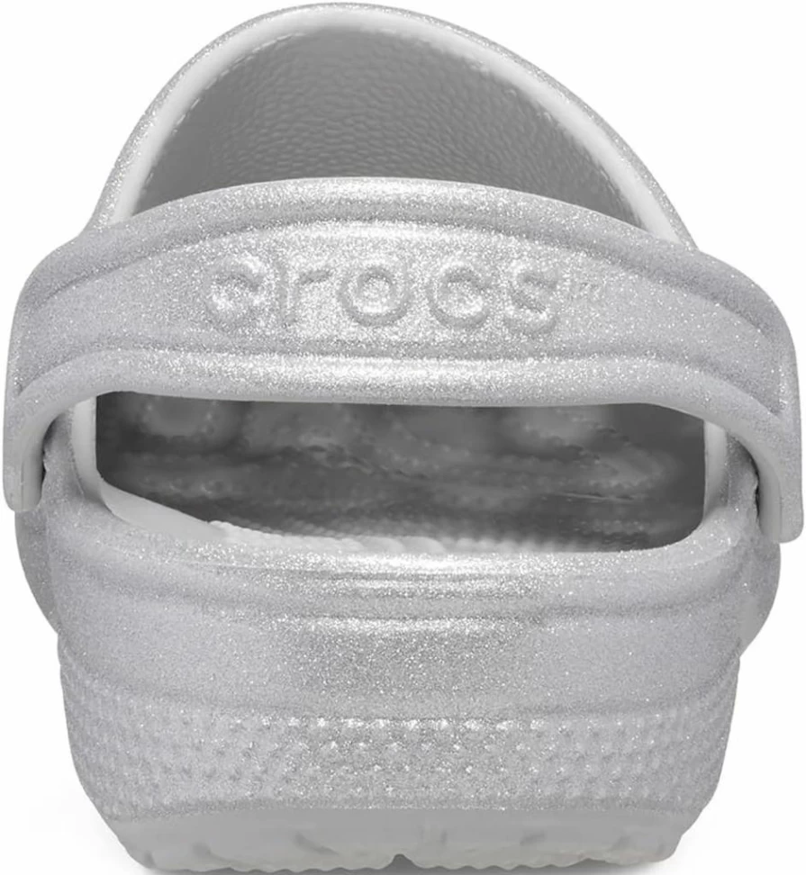 Crocs Kids' Classic Glitter Clogs | Sparkly & Comfortable Children's Clogs