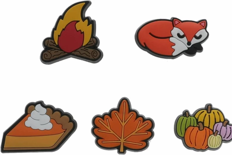 Crocs Unisex-Adult Jibbitz Shoe Charms - Halloween Horror Multi Pack Decorations for Crocs Shoes