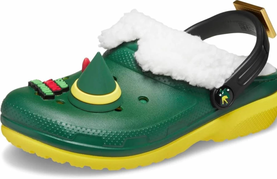 Crocs Kids Elf Classic Clogs - Unisex Children's Lightweight Comfortable Slip-On Shoes