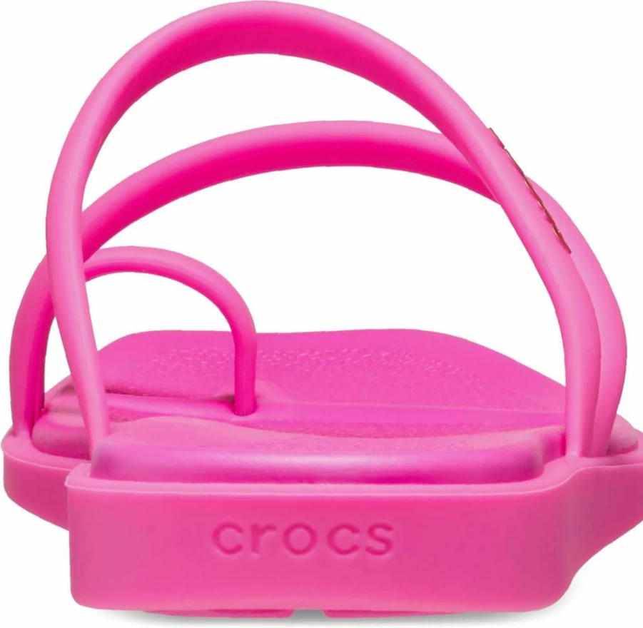 Crocs Women's Miami Toe Loop Sandals - Comfortable Flat Summer Beach Shoes
