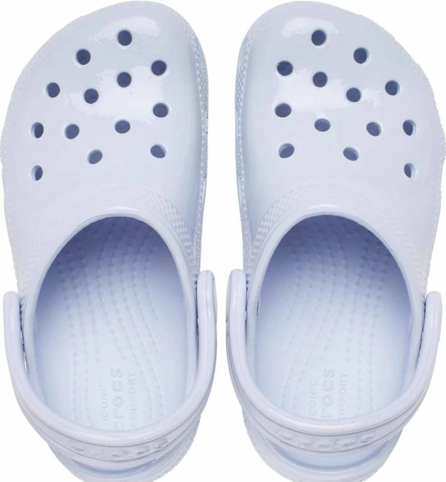 Crocs Kids Classic Neon Highlighter Clogs - Unisex Lightweight Comfort Slip-On Water Shoes
