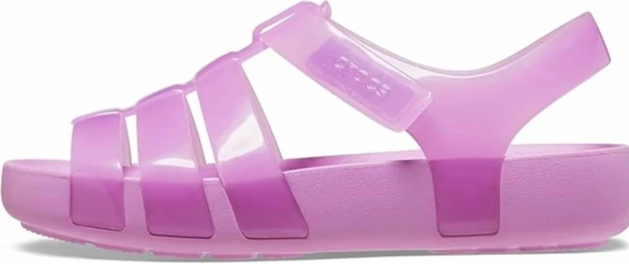 Crocs Girls' Isabella Glitter Sandals for Kids – Sparkly & Comfortable Big Kid/Little Kid Sizes