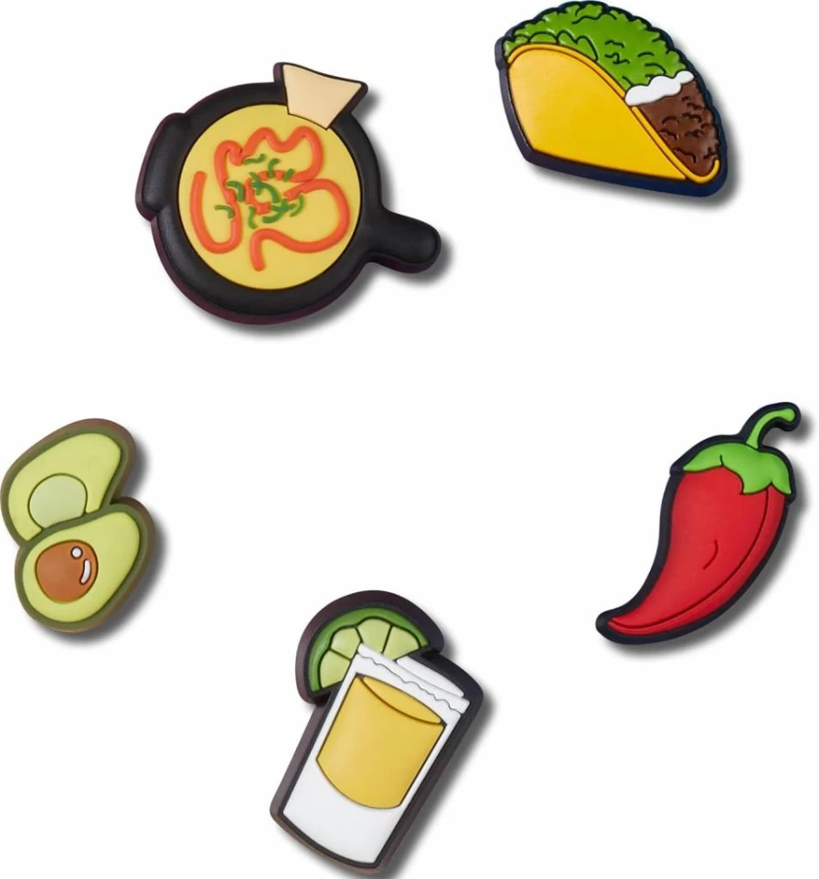 Crocs Jibbitz Food Charms - Unique Synthetic Shoe Accessories for Customization - Jibbitz Packs for Crocs Shoes